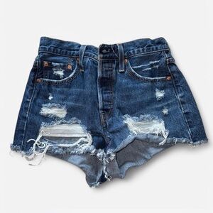 Levi’s Distressed Denim Women's Shorts